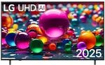 LG 65UA74006LB schwarz - 65 Zoll 4K LG UHD Smart TV [Energieklasse F] (65UA74006LB)