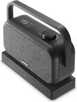 Hama Lautsprecher f&uuml;r Fernseher, 2,4-GHz-Station + Bluetooth&reg;, tragbar, stereo