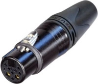 Neutrik NC10FXX-14-B Drahtverbinder XLR Schwarz (NC10FXX-14-B)