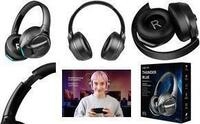 LogiLink BT0070 Over Ear Kopfh&ouml;rer Bluetooth Schwarz (BT0070)