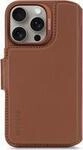 Decoded Detachable Leder Wallet f&uuml;r iPhone 16 Pro, Braun, D25IPO16PDW5TN