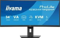 Iiyama ProLite XCB3497WQSNP-B1 86,40cm (34) Curved WQHD VA-Monitor 120 Hz USB-C KVM