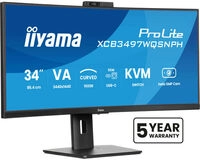 IIYAMA CONSIGNMENT XCB3497WQSNPH-B1 34 IN UQHD UW 350CD/QM 0.4MS USB-C DOCK (LAN