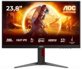 AOC 24G4HA, Gaming-Monitor - (60.5 cm (23.8 Zoll), schwarz (matt), FullHD, Fast-IPS,