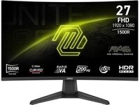 MSI MAG 276CFDE E20 Gaming Monitor - Curved Rapid VA Panel Reaktionszeit 0 -