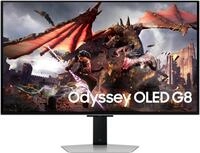 SAMSUNG Odyssey QD-OLED G80SD S32DG800SU, Gaming-Monitor 80 cm (32 Zoll), silber,