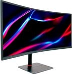 Acer Nitro XV345CURXbmiipphx - Gaming Monitor 34 Zoll (86 cm Bildschirm) QHD, 165Hz