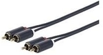 VivoLink PRORCARCA20 20m 2 x RCA 2 x RCA Schwarz Audio-Kabel (PRORCARCA20)