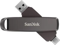 SANDISK SD EXTREME PRO DUAL DRIVE 256GB METAL DRIVE 1000/900MB/S USB C+T