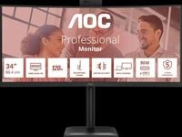 AOC CU34E4CW LED-Monitor 86.4 cm (34) gebogen - USB (CU34E4CW)