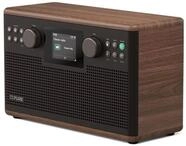 Pure Acoustics Classic H6 DAB+ FM Internet-Radio Braun/Walnuss 30W TFT-Display