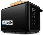 Medion Life MD12102 Toaster schwarz 850W 2-Scheiben 7 Br&auml;unungsstufen LED-Touch