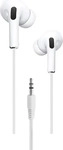 2GO 797313, 2GO 797313 Kopfh&ouml;rer & Headset Verkabelt im Ohr Anrufe/Musik Wei&szlig;