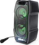 Sharp PS-931 - Party-Soundsystem - tragbar - kabellos - Bluetooth - zweiweg - Schwarz