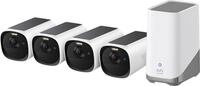 EUFY Cam E40 4-Cam Kit HomeBase S380 and Solar Panel (E8144327)