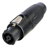 Neutrik Cable Connector, Schwarz, 8 Pole (NLT8FXX-BAG)