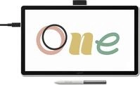 Wacom One 14 Pen Display Grafiktablett (DTC141W0), 14 Full HD IPS, 4096 Druckstufen