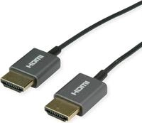 ROLINE HDMI-Koaxialkabel ultraschlank 8K60 ST/ST - Kabel - Digital/Display/Video