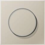 Jung Abdeckung f&uuml;r Drehdimmer Serie LS, Edelstahl ES 1740 (ES1740)