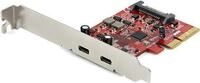 StarTech.com 2-port 10Gbps USB C PCIe Card Adapter - USB 3.1 Gen 2 Type-C PCI Express