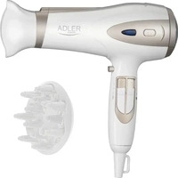 Adler AD 2248wc, HAARTROCKNER ADLER AD 2248WC WEISS-CHAMPAGNER (AD 2248wc)