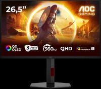 AOC Gaming Q27G4SDR - G4 Series - 27 QD-OLED-Monitor, WQHD, 360Hz, 0.03ms (Q27G4SDR)