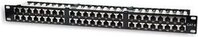 Intellinet 48-Port Cat5e Patchpanel, geschirmt, FTP, 48,30cm (19), 1 HE,...