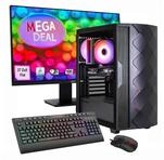 Hyrican GAMEMAX MegaDeal Diamond BK SET2696 Gaming-PC-Set mit AMD Ryzen 5 5500, 16GB