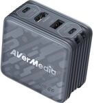 AVer Ladedock EliteGO GC313Pro Black 100W GaN HD (40AAGC313AWR)