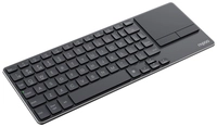 Rapoo E2810M Wireless Multimedia Tastatur mit Touchpad QWERTZ DE Dunkelgrau