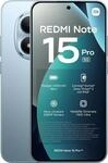 Xiaomi Redmi Note 15 Pro 5G Smartphone - 256GB, 8GB RAM, 6.83 AMOLED, Glacier Blue