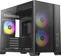 Antec Geh Mini FLUX M Micro-ATX/Mini-ITX o.N. BK retail - Midi/Minitower - ATX
