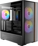 Antec Geh Mid FLUX Rear ATX/M-ATX/M-ITX o.N. BK retail - Midi/Minitower - ATX