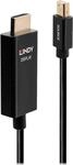 Lindy - Videokabel - DisplayPort / HDMI - Mini DisplayPort (M) bis HDMI (M) - 2,0m -