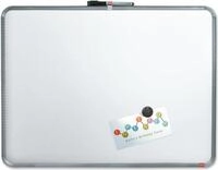 Nobo Magnettafel Set 28x36 cm weiss - Kunststoff - Stahl - Wei&szlig; - 360 mm - 280 mm -
