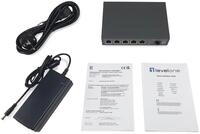 LevelOne Switch 6x GE GEP-0625 2.5GbE 57W 8xPoE+ sw (GEP-0625)