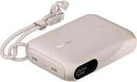 Belkin BoostCharge Powerbank 10.000 mAh 20 W PD mit Display Sand BPB027HQSD