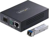 StarTech.com SM LC Fiber Media Converter 40km - Converter - Glasfaser (LWL)