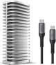 TerraMaster D1 SSD Pro - 80Gbps Thunderbolt 5 NVMe SSD Geh&auml;use, USB4, Aluminium (D1