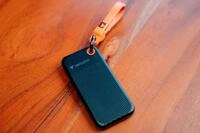 SSD 512GB, USB 3.2, Typ-C, Pocket, schwarz/orange (32285)
