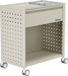 SpeaKa Professional Rollcontainer Hellbraun B x H T 300 545 Anzahl der...