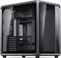 Jonsbo X400 Gray Midi-Tower PC-Geh&auml;use ATX Back-Connect Tempered Glass Grau