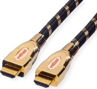 Roline Gold - HDMI mit Ethernetkabel - HDMI (M) bis HDMI (M) - 5 m -...