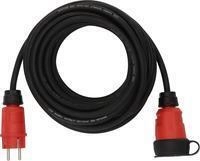 Brennenstuhl 9161100110 Strom Verl&auml;ngerungskabel 16 A Schwarz Rot 10 m H07RN-F 3G
