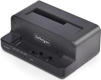 StarTech.com M.2 NVMe to 2.5/3.5 SATA Drive Duplicator, Dual Bay Cloner - Solid State
