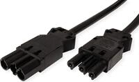 BACHMANN Spiralleitung H05VV-F 3G1,5mm&sup2; L:0,3m sw ISV (BM0010692)