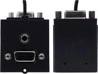 Bachmann frame 1xVGA+jack 90&deg; sideways (917.058)