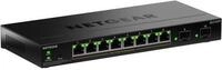 Netgear S350 Series PoE+ Smart Managed Essentials Switch with 2 - Switch - 1 Gbps