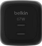 Belkin BoostCharge 67W DUAL USB-C LADE (WCH020KQBK)