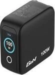 Verbatim Mini GaN Charger 3 Port 100W w Display (EU/UK/US) (30239)